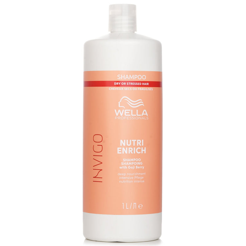 ウエラ  Invigo Nutri Enrich Shampoo With Goji Berry Dry Or Stressed Hair   1000ml