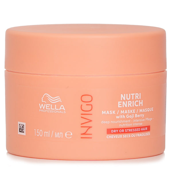 ウエラ  Invigo Nutri Enrich Mask With Goji Berry Dry Or Stressed Hair   150ml