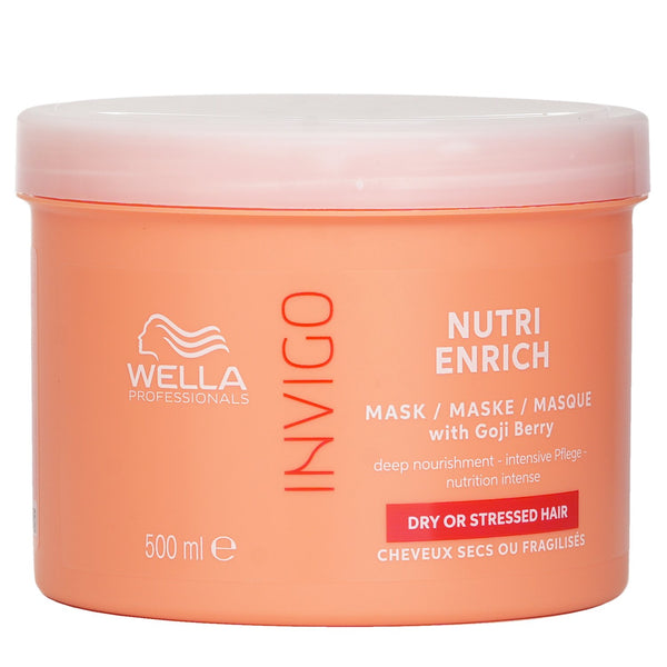ウエラ  Invigo Nutri Enrich Mask With Goji Berry Dry Or Stressed Hair   500ml