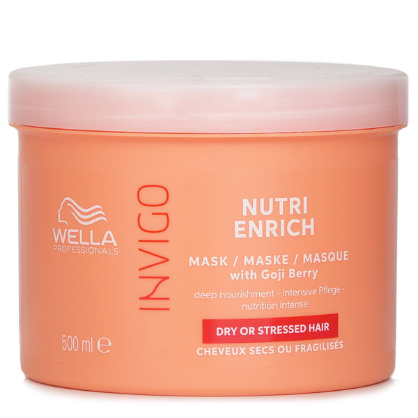 ウエラ  Invigo Nutri Enrich Mask With Goji Berry Dry Or Stressed Hair   500ml