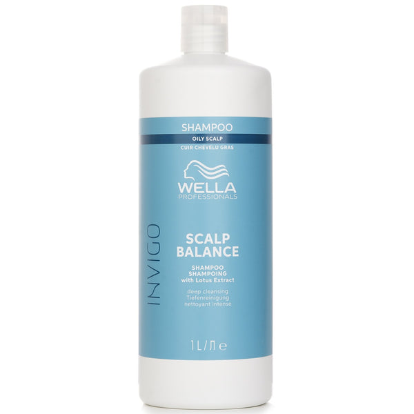 ウエラ  Invigo Scalp Balance Shampoo With Lotus Extract Oily Scalp   1000ml