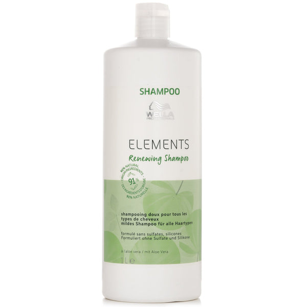 ウエラ  Elements Renewing Shampoo   1000ml
