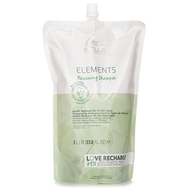 ウエラ  Elements Renewing Shampoo Refill   1000ml