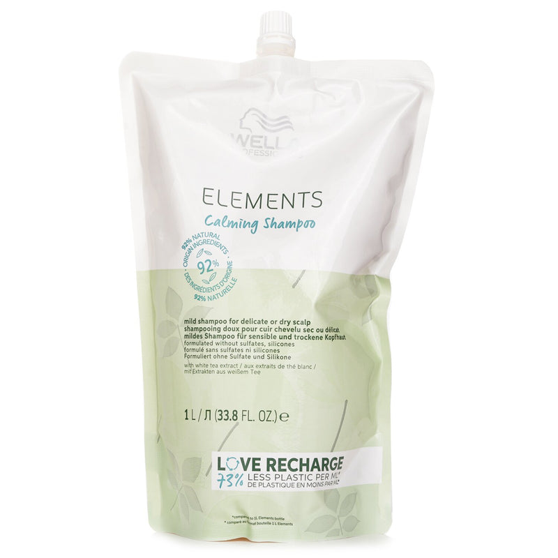 ウエラ  Elements Calming Shampoo Refill   1000ml