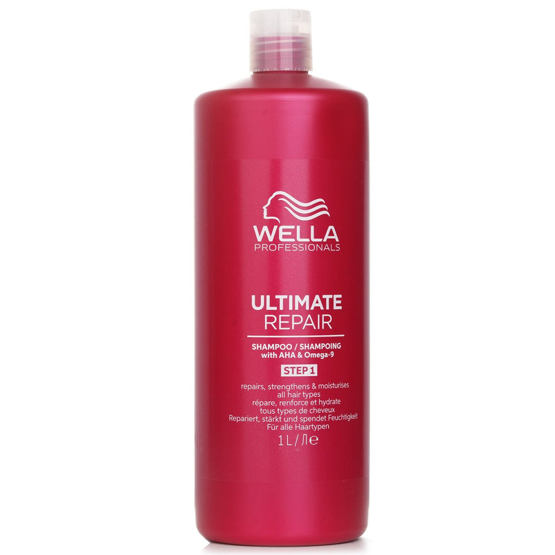 ウエラ  Ultimate Repair Shampoo With AHA & Omega 9   1000ml