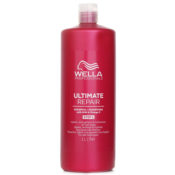 ウエラ  Ultimate Repair Shampoo With AHA & Omega 9   1000ml