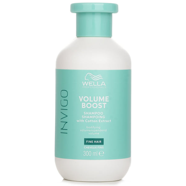 ウエラ  Invigo Volume Boost Shampoo With Cotton Extract Fine Hair   300ml