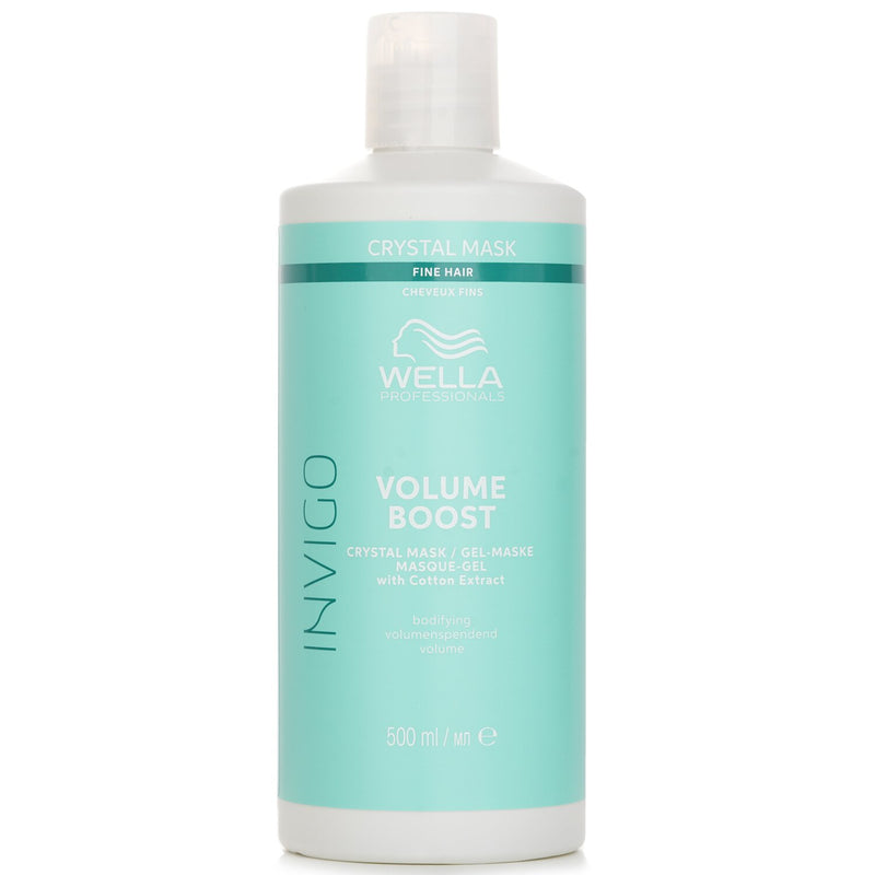 ウエラ  Invigo Volume Boost Crystal Mask With Cotton Extract Fine Hair   500ml