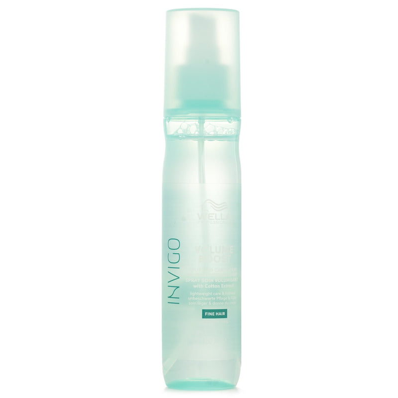 ウエラ  Invigo Volume Boost Uplifting Care Spray With Cotton Extract Fine Hair   150ml