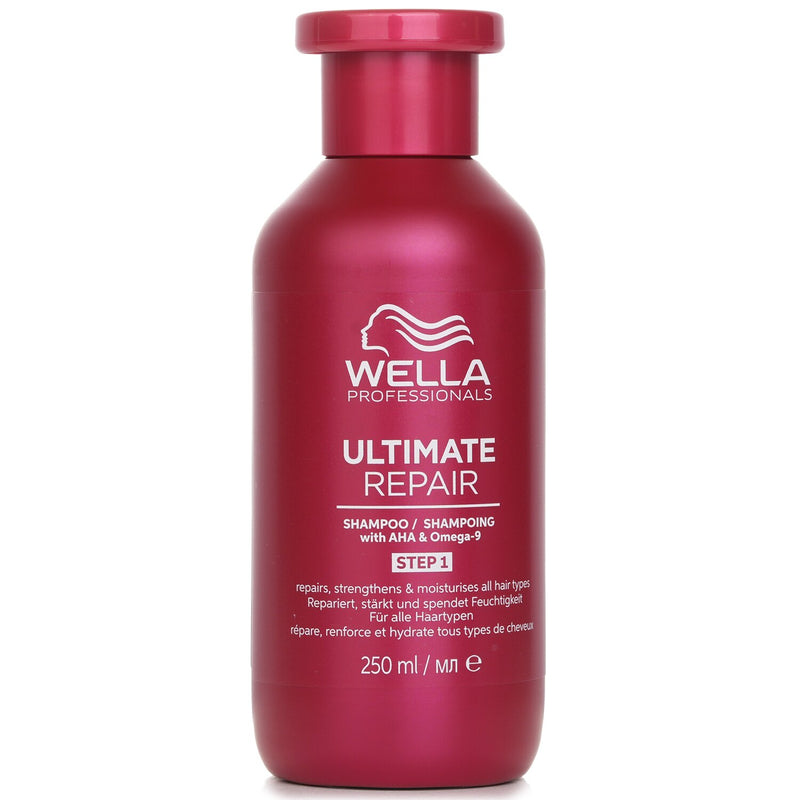 ウエラ  Ultimate Repair Shampoo With AHA & Omega 9   250ml