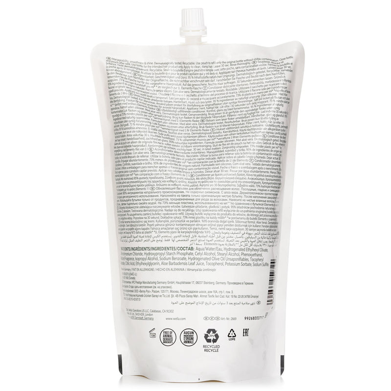 ウエラ  Elements Renewing Conditioner Refill   1000ml