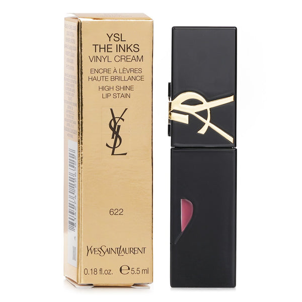 イヴサンローラン  The Inks Vinyl Cream High Shine Lip Stain - #622 Plum Liberation   5.5ml