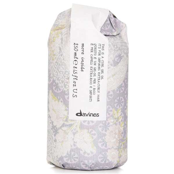 ダヴィネス  More Inside Curl Gel Oil For Extra Curly Hair   250ml