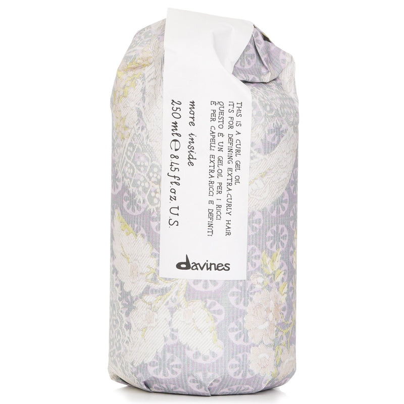 ダヴィネス  More Inside Curl Gel Oil For Extra Curly Hair   250ml