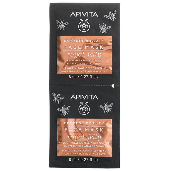 アピヴィータ  Express Beauty Royal Jelly Firming & Revitalizing Face Mask   6x 2 x8ml