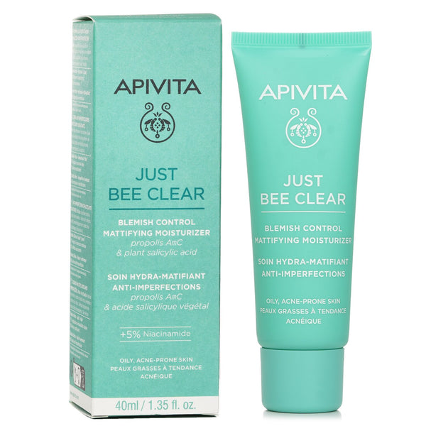 アピヴィータ  Just Bee Clear Blemish Control Mattifying Moisturizer   40ml