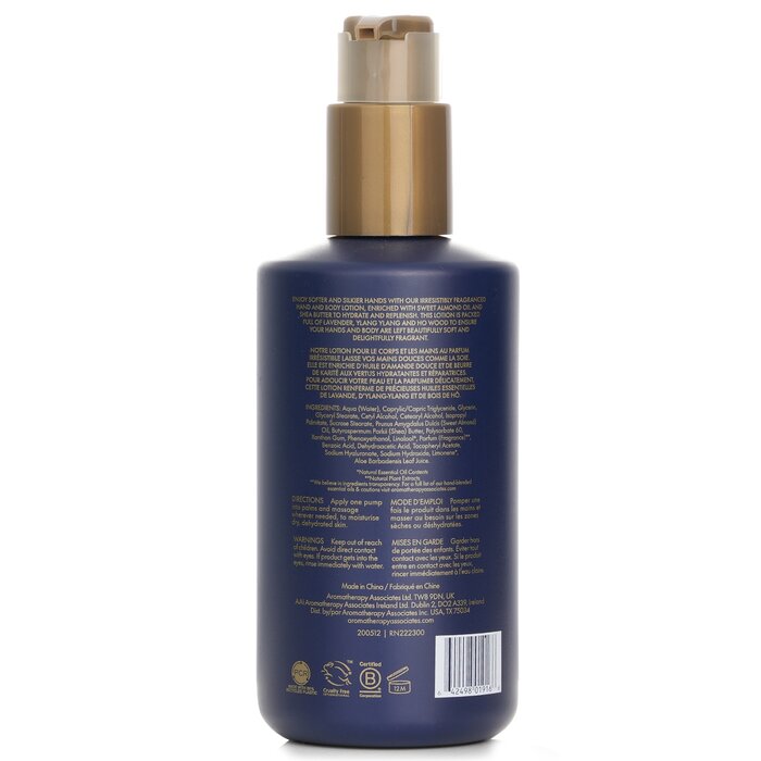 アロマセラピー アソシエイツ  Replenishing Hand & Body Lotion   300ml