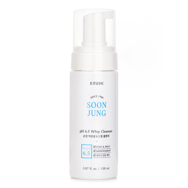 エチュードハウス  Soon Jung pH 6.5 Whip Cleanser   150ml