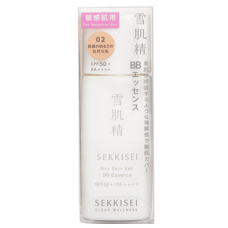 コーセー  SEKKISEI Airy Skin Veil BB Essence SPF50 - # 02   30ml