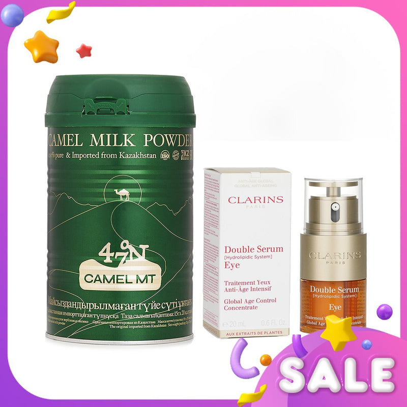 クラランス  Camel MT Camel Milk Powder + Clarins Double Serum Eye   2pcs
