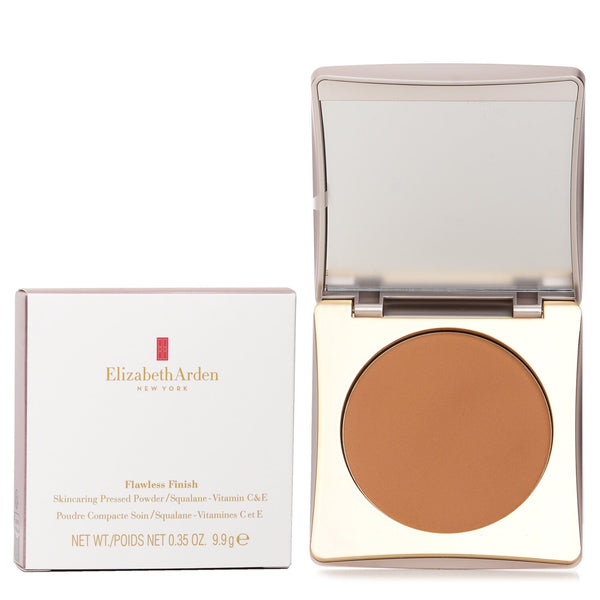 エリザベスアーデン  Flawless Finish Skincaring Pressed Powder - # Deep   9.9g
