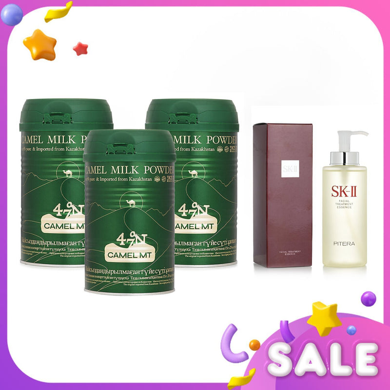SK-II  Camel MT Camel Milk Powder x3 + SKII Facial Treatment Essence   4pcs