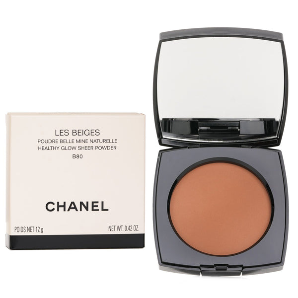 シャネル  Les Beiges Healthy Glow Sheer Powder - # B80   12g/0.42oz
