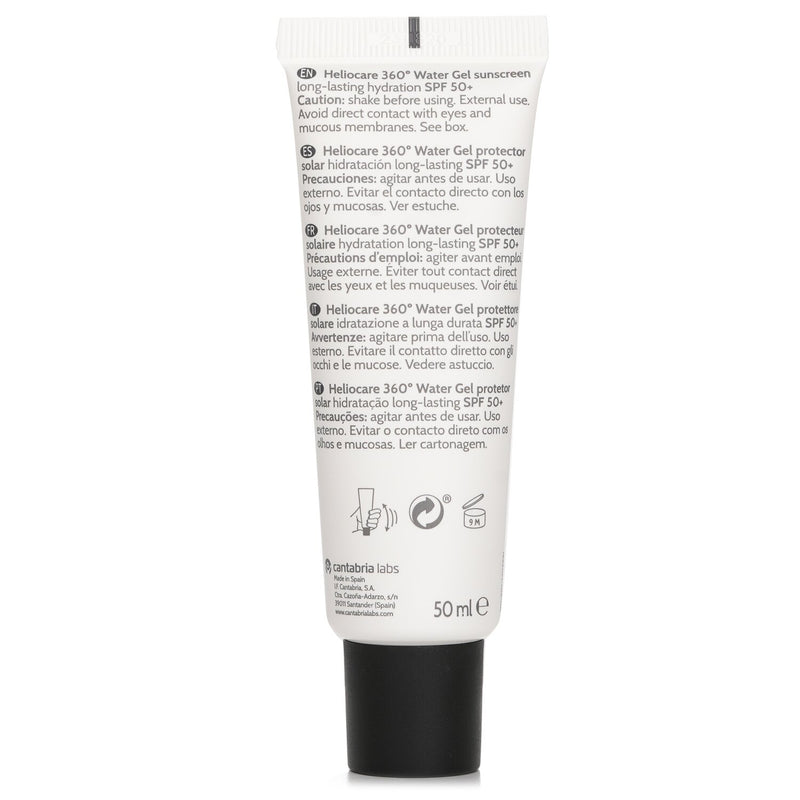 ヘリオケア バイ カンタブリアラボ  360 Water Gel SPF 50+   50ml