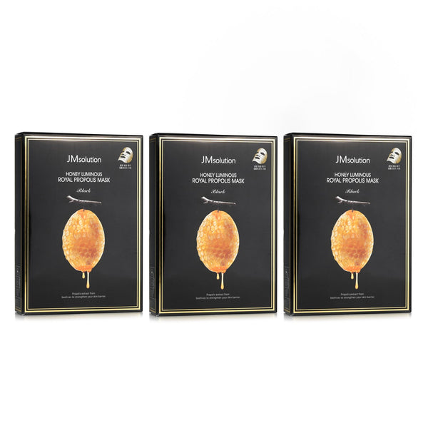 JM Solution  【Super Saver Pack】Honey Luminous Royal Propolis Mask x3   30mlx10pcs x3