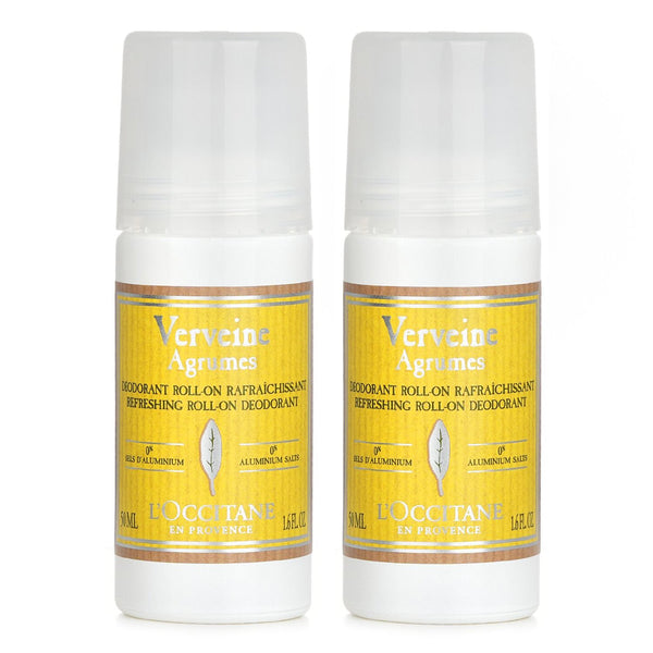 ロクシタン  【1+1 Set】Citrus Verbena Refreshing Roll-On Deodorant   50ml/1.6oz x2
