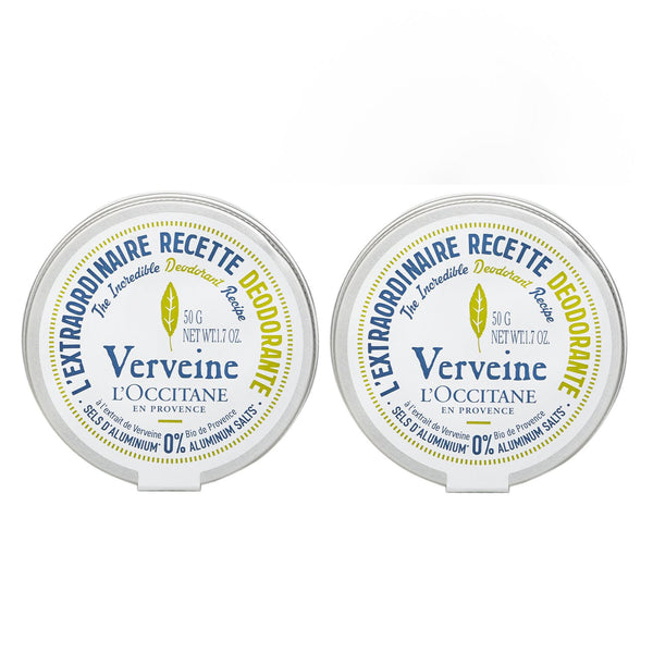 ロクシタン  【1+1 Set】Verveine (Verbena) Deodorant - 0% Aluminum Salts   50g/1.7oz x2
