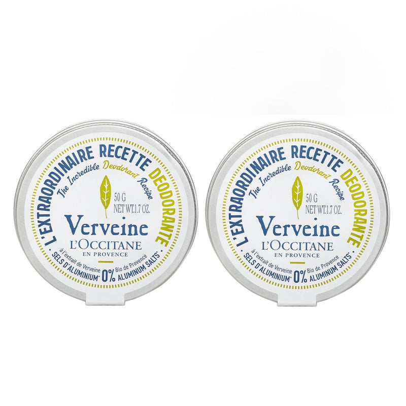 ロクシタン  【1+1 Set】Verveine (Verbena) Deodorant - 0% Aluminum Salts   50g/1.7oz x2