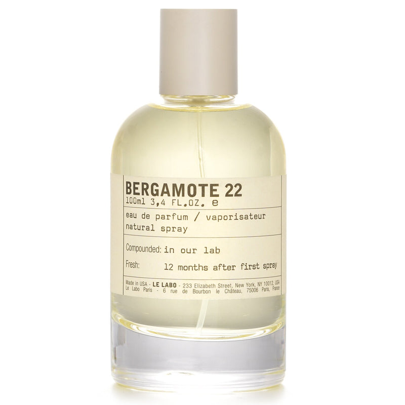 ル ラボ  Bergamote 22 Eau De Parfum Spray   100ml/3.4oz