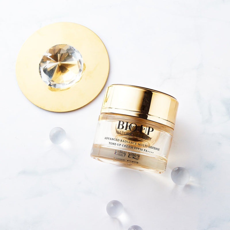 ナチュラル ビューティ  Advanced Radiance Multi-Defense Tone Up Cream SPF50   30g