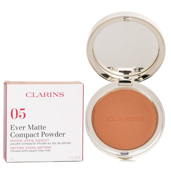 クラランス  Ever Matte Compact Powder - # 05 Medium Deep   10g