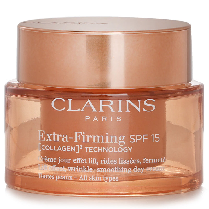 クラランス  Extra Firming SPF 15 Lift Effect Wrinkle Smoothing Day Cream   50ml
