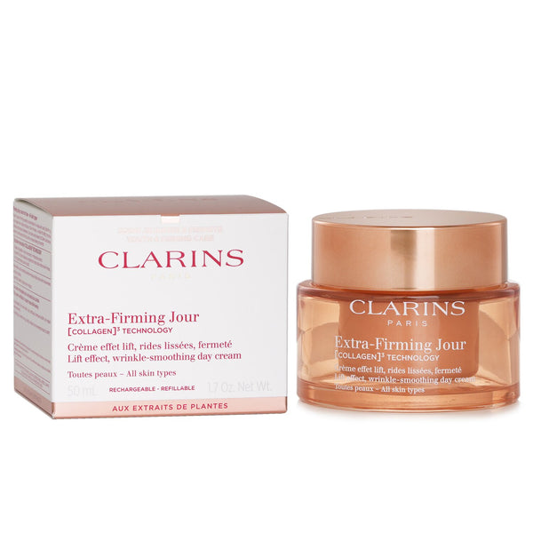 クラランス  Extra Firming Jour Lift Effect Wrinkle Smoothing Day Cream (All Skin Types)   50ml