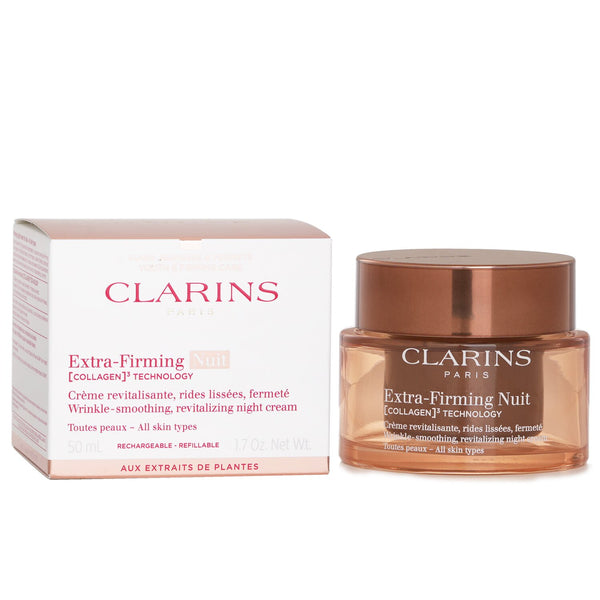 クラランス  Extra Firming Creme Nuit Wrinkle Smoothing Revitalizing Night Cream (All Skin Type)   50ml