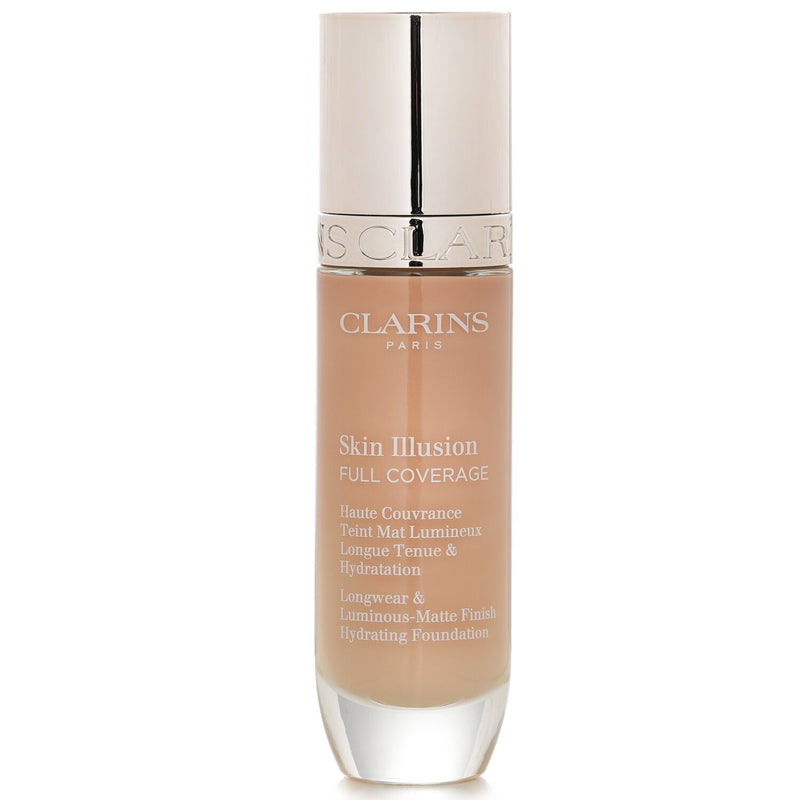 クラランス  Skin Illusion Full Coverage Foundation - # 107C   30ml