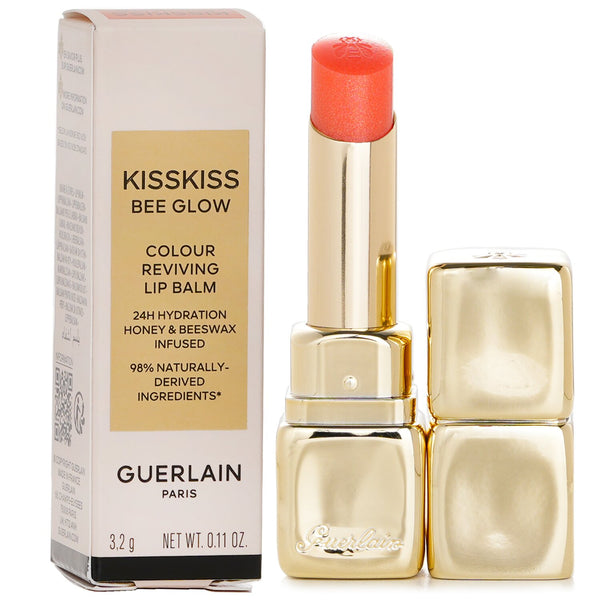 ゲラン  KissKiss Bee Glow Lip Balm - #389 Pearly Peach   3.2g