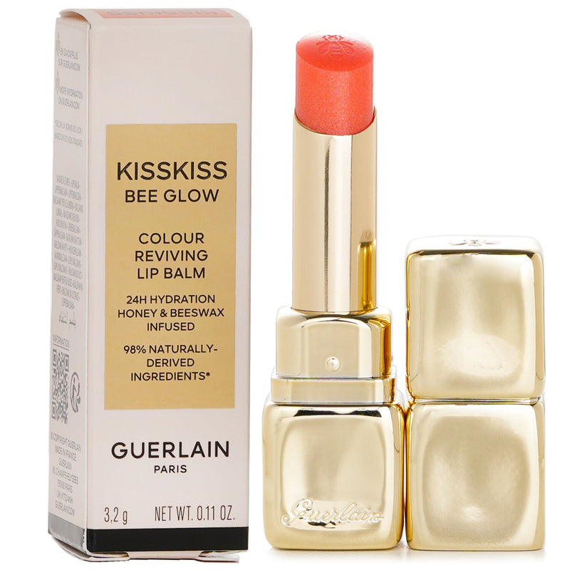 ゲラン  KissKiss Bee Glow Lip Balm - #389 Pearly Peach   3.2g