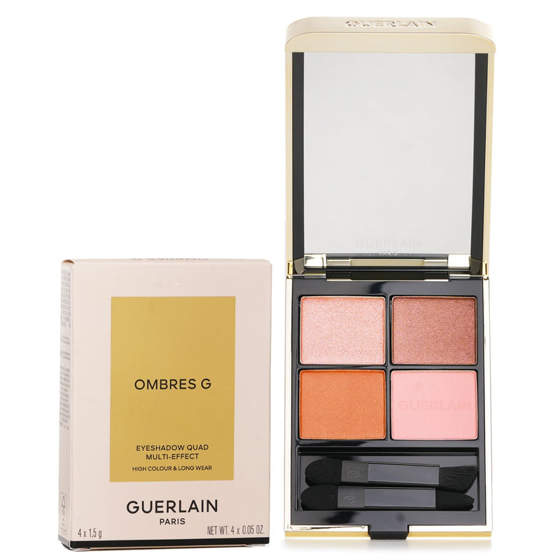 ゲラン  Ombres G 4 Colours Eyeshadow Palette - # 129 Honey Amber   4 x 1.5g