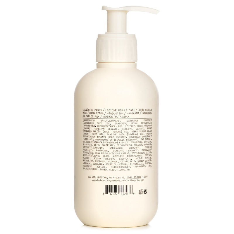 ル ラボ  Basil Hand Lotion   250ml/8.3oz