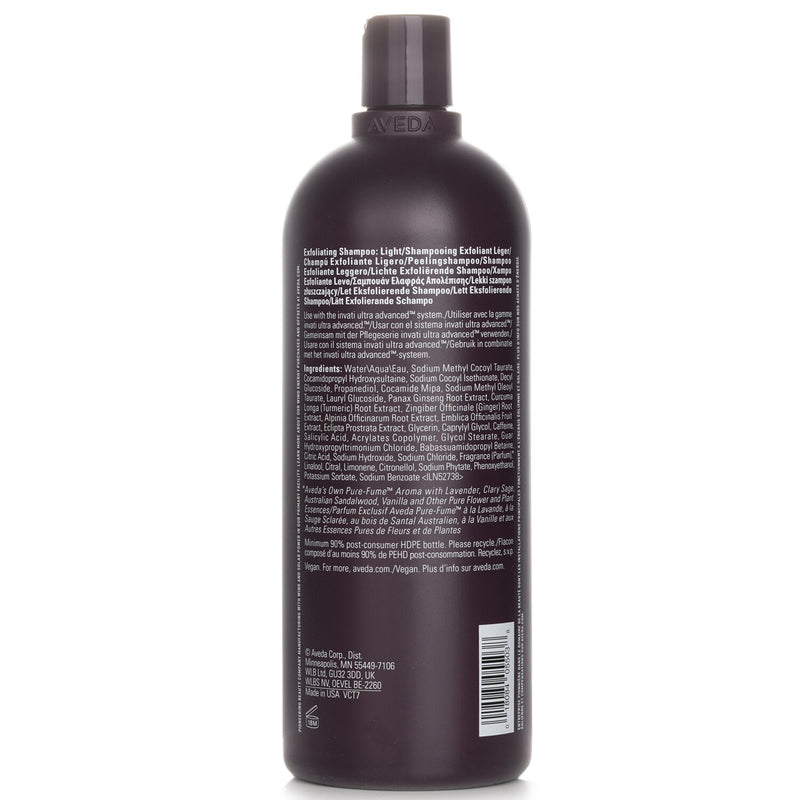 アヴェダ  Invati Ultra Advanced Exfoliating Shampoo Light   1000ml
