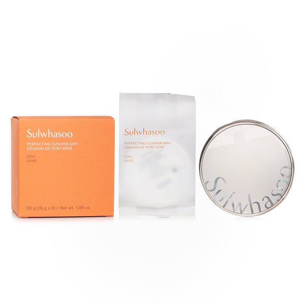 ソルファス  Perfecting Cushion Airy SPF50 - # 23N1 Sand   15g+Refill 15g