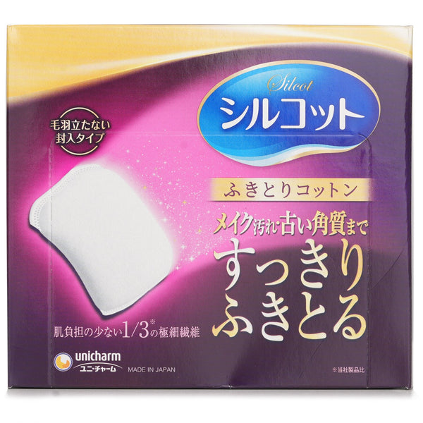 Unicharm  Silcot Wiped Cotton   32pcs