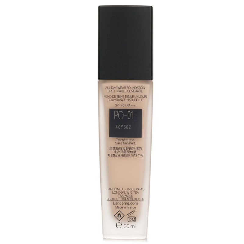 ランコム  Teint Idole Ultra Wear All Day Wear Foundation SPF40 - # PO 01   30ml