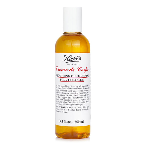 キールズ  Creme De Corps Smoothing Oil-to-Foam Body Cleanser   250ml/8.4oz