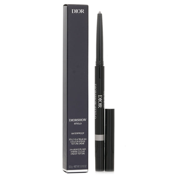 ディオール  Diorshow Stylo 24H Wear Waterproof Creamy Eyeliner - # 076 Pearly Silver   0.3g