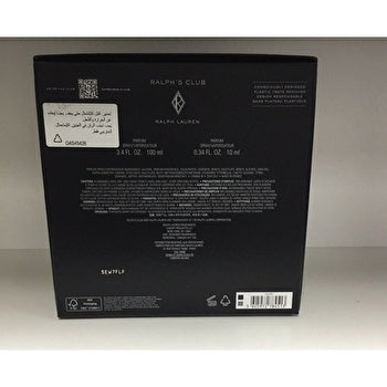 Ralph Lauren Ralph's Club By Ralph Lauren Men's 2pc Gift Set +0.34 Oz Parfum Spray 3.4 Oz